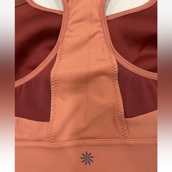 Athleta Women's Hustle Bra in SuperSonic Color Russet Brown Size 36 D/DD - Picture 4 of 5